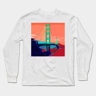 Golden Gate Bridge 006 Long Sleeve T-Shirt